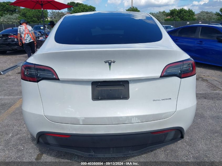 2023 Tesla Model Y VIN: 7SAYGDEE2PA075160 Lot: 40350854