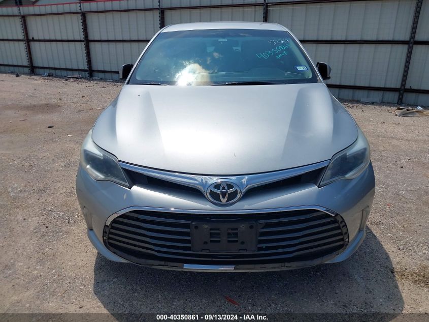 2016 TOYOTA AVALON XLE - 4T1BK1EB8GU225722