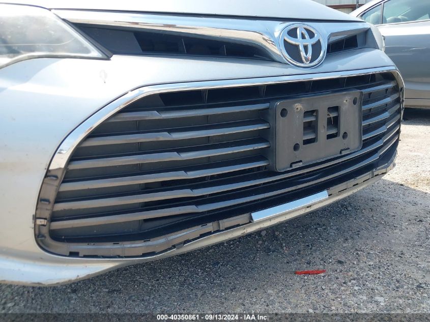 2016 TOYOTA AVALON XLE - 4T1BK1EB8GU225722