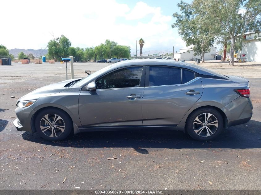 2020 Nissan Sentra Sv Xtronic Cvt VIN: 3N1AB8CV5LY234006 Lot: 40350879