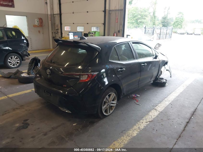 2019 TOYOTA COROLLA SE - JTNK4RBEXK3073173