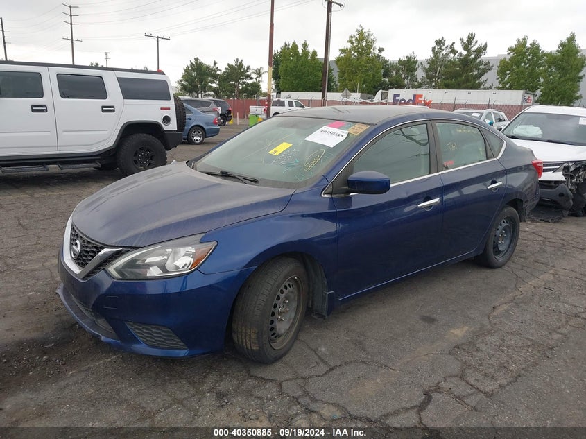 VIN 3N1AB7AP5KY406371 2019 NISSAN SENTRA S