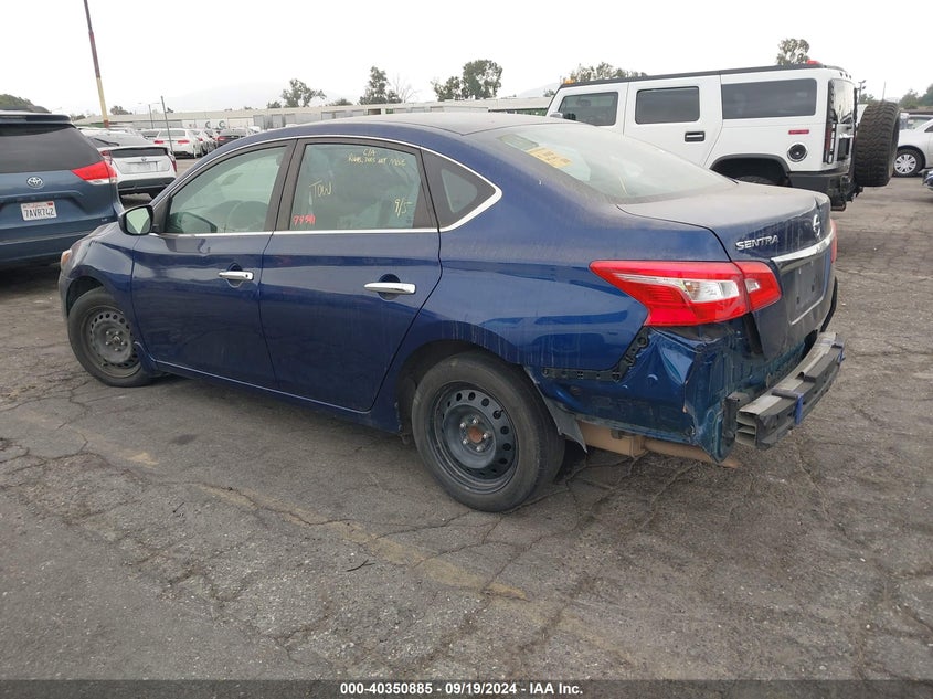 VIN 3N1AB7AP5KY406371 2019 NISSAN SENTRA S