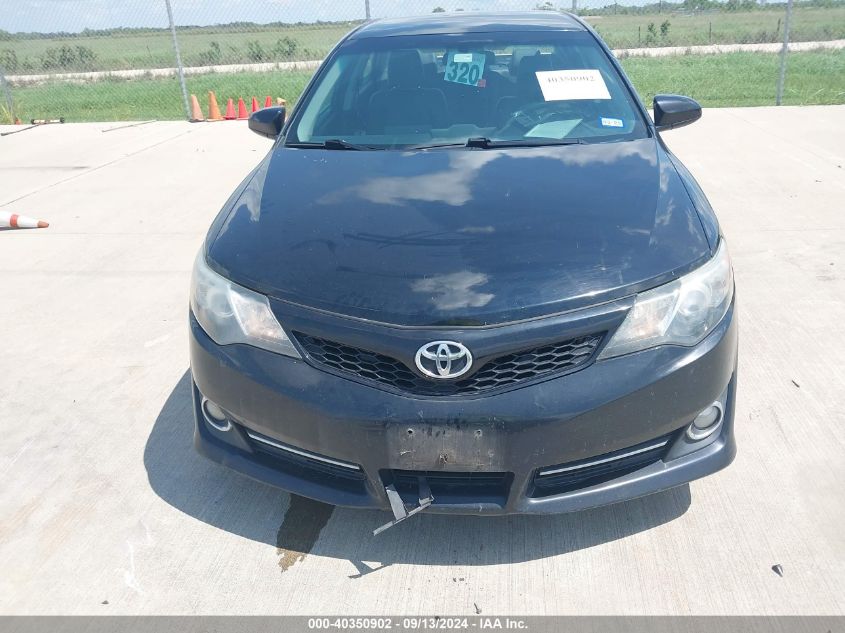 2014 Toyota Camry Se VIN: 4T1BF1FK5EU827090 Lot: 40350902