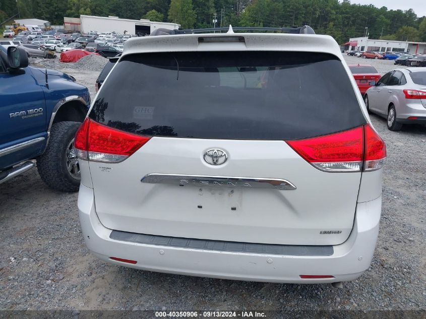 2011 Toyota Sienna Limited V6 VIN: 5TDYK3DC6BS151606 Lot: 40350906