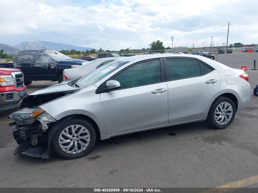 2017 Toyota Corolla Le VIN: 5YFBURHE1HP621850 Lot: 40350909