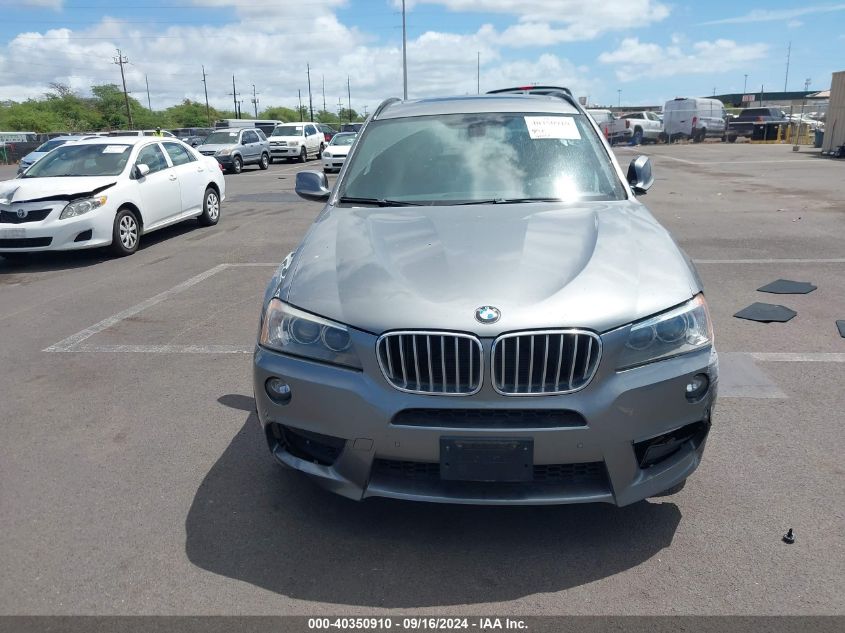 2013 BMW X3 xDrive35I VIN: 5UXWX7C5XDL976909 Lot: 40350910