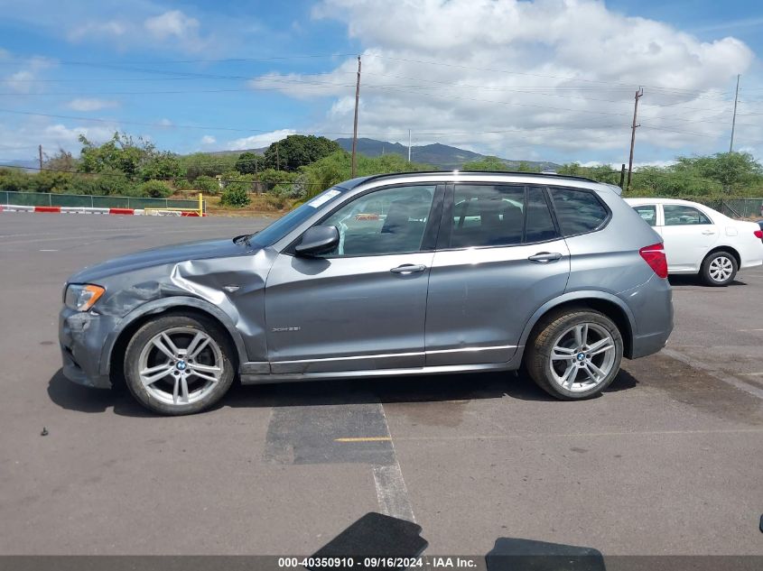 2013 BMW X3 XDRIVE35I - 5UXWX7C5XDL976909