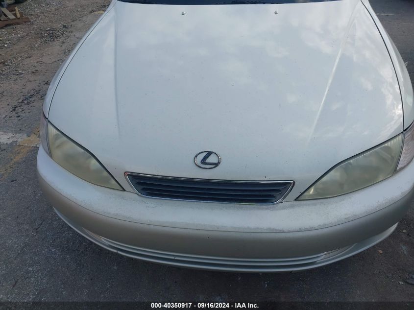 1999 Lexus Es 300 VIN: JT8BF28G9X0191396 Lot: 40350917