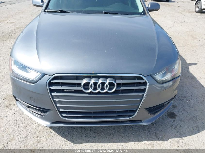 2013 Audi A4 2.0T Premium VIN: WAUFFAFL2DA183933 Lot: 40350927