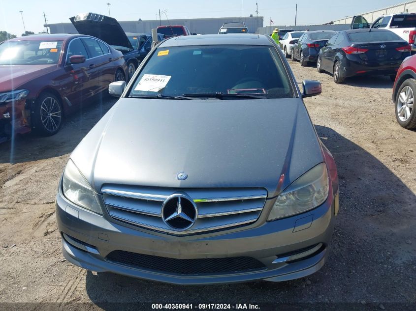 2011 Mercedes-Benz C 350 Sport VIN: WDDGF5GB7BR174296 Lot: 40350941