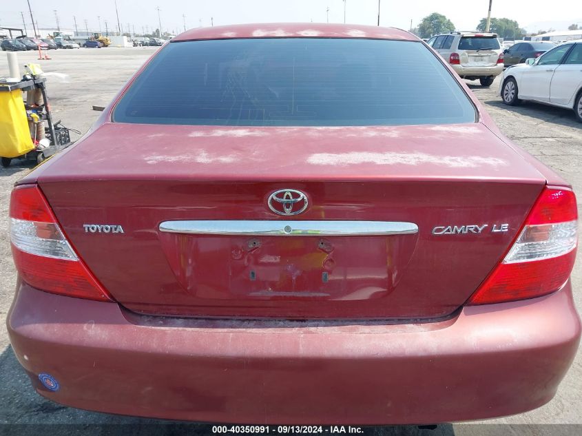 2003 Toyota Camry Le VIN: 4T1BE32K33U208313 Lot: 40350991