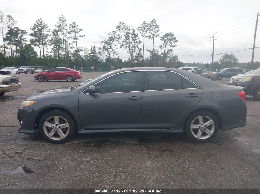 2012 Toyota Camry Se VIN: 4T1BF1FK7CU174551 Lot: 40351112