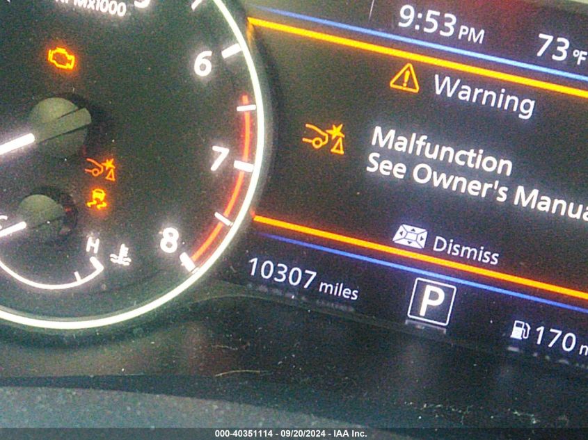 2022 Nissan Altima Sv Fwd VIN: 1N4BL4DV8NN361764 Lot: 40351114