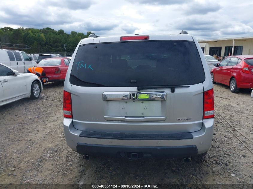 2011 Honda Pilot Touring VIN: 5FNYF3H94BB035487 Lot: 40351124