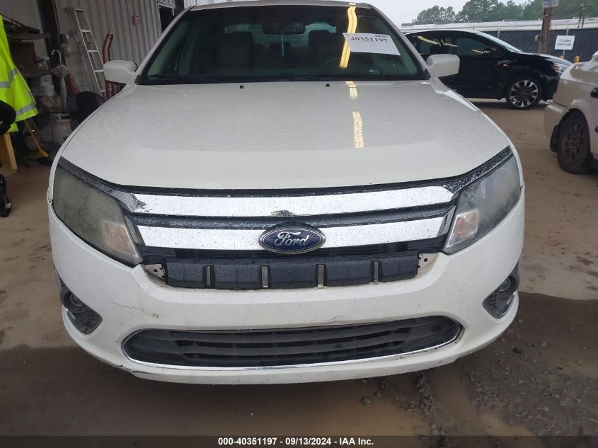 2012 Ford Fusion Sel VIN: 3FAHP0JG2CR295199 Lot: 40932047