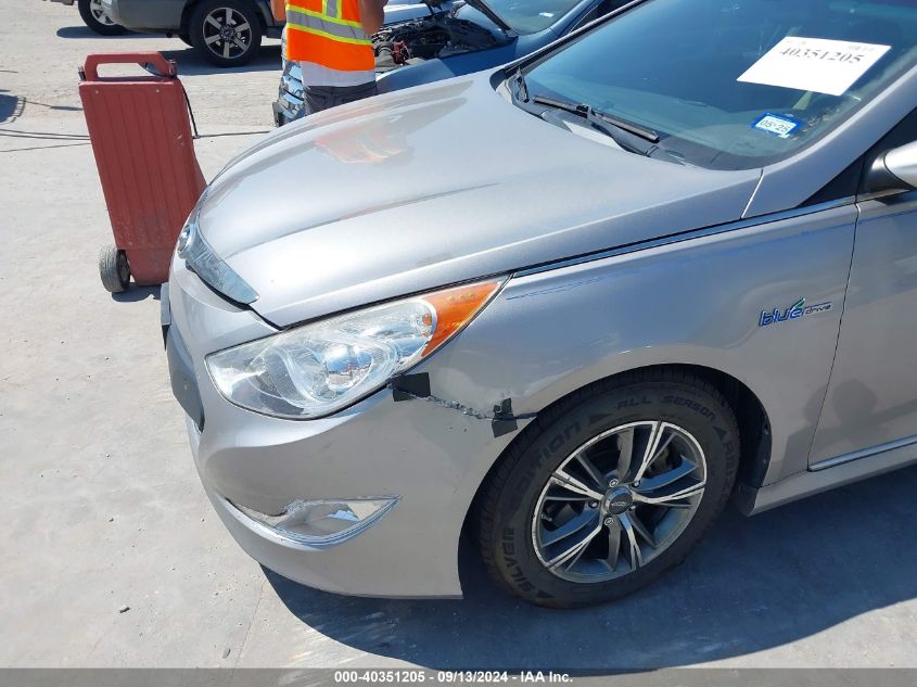 2013 Hyundai Sonata Hybrid VIN: KMHEC4A48DA077443 Lot: 40351205