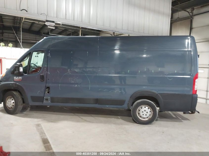 2019 Ram Promaster 3500 Cargo Van High Roof 159 Wb Ext VIN: 3C6URVJG1KE564371 Lot: 40351258