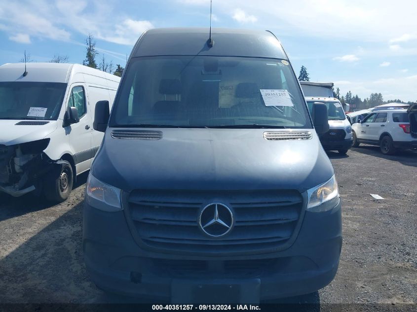 2019 Mercedes-Benz Sprinter 2500 High Roof V6 VIN: WD4PF1CD1KP134291 Lot: 40351257