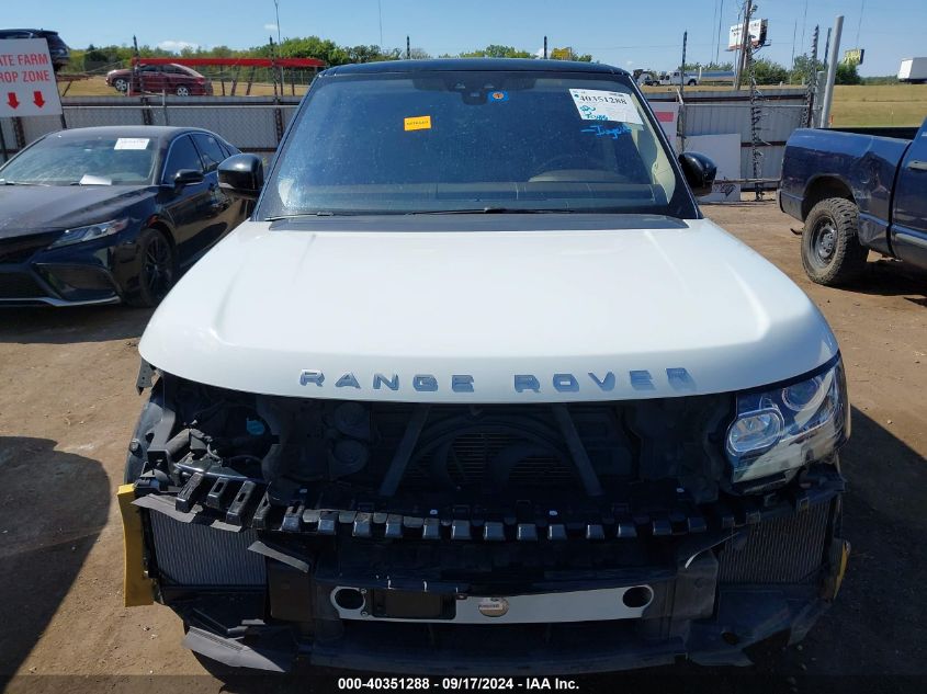 2017 Land Rover Range Rover 5.0L V8 Supercharged VIN: SALGS5FE8HA344697 Lot: 40351288