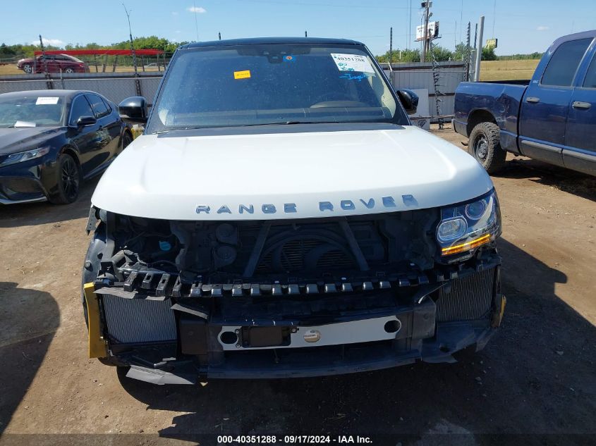 2017 Land Rover Range Rover 5.0L V8 Supercharged VIN: SALGS5FE8HA344697 Lot: 40351288