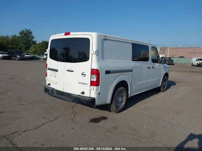 2016 NISSAN NV CARGO NV1500 S V6 - 1N6BF0KM6GN812419