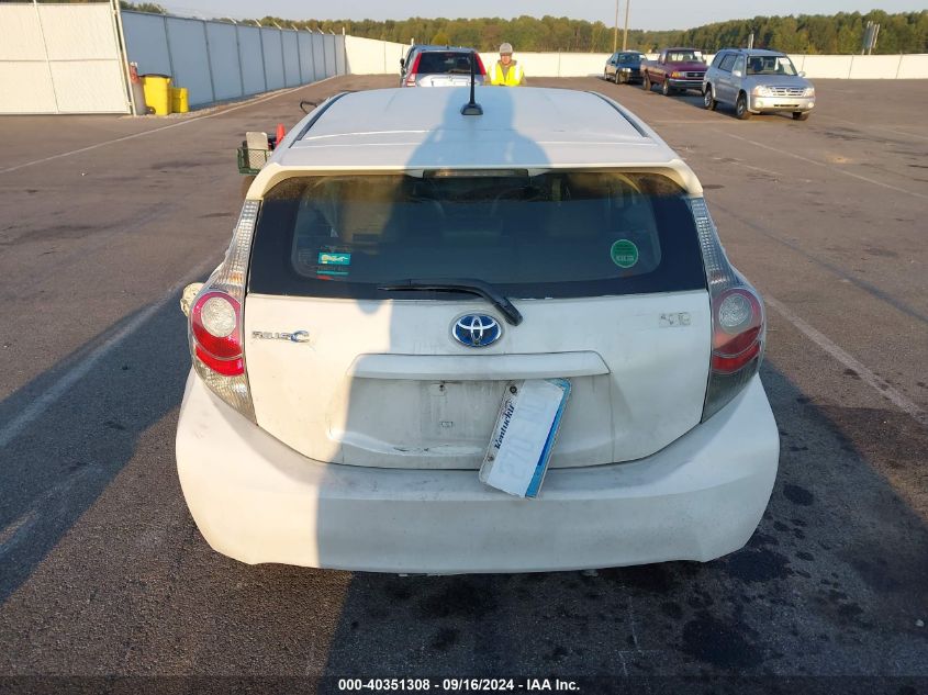 JTDKDTB37D1034121 2013 Toyota Prius C