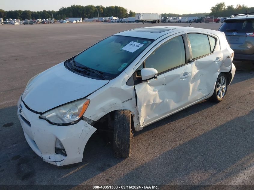 JTDKDTB37D1034121 2013 Toyota Prius C