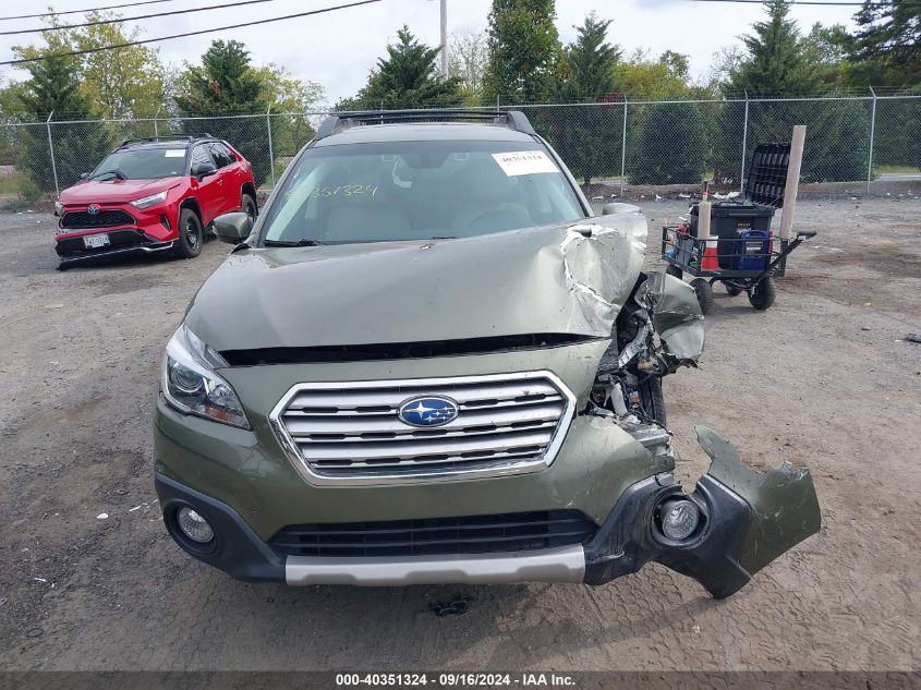 2017 Subaru Outback 2.5I Limited VIN: 4S4BSANC1H3369385 Lot: 40351324