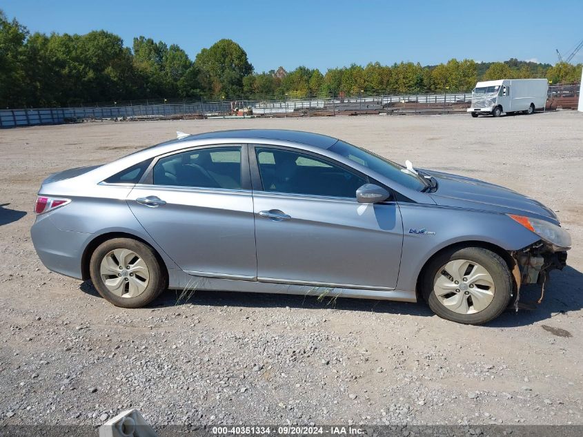 KMHEC4A40FA133796 2015 Hyundai Sonata Hybrid