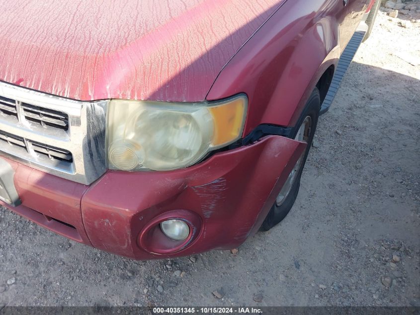 2008 Ford Escape Xlt VIN: 1FMCU03198KA72994 Lot: 40351345