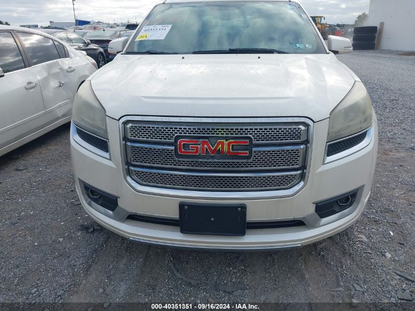 2013 GMC Acadia Denali VIN: 1GKKVTKD4DJ218846 Lot: 40351351