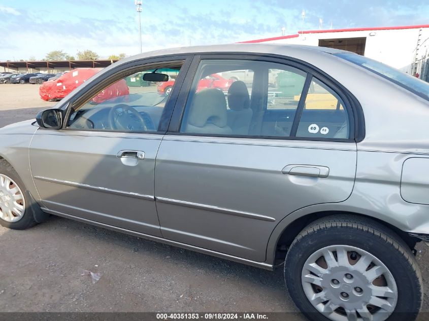 2004 Honda Civic Lx VIN: 2HGES16544H518964 Lot: 40351353