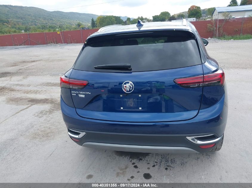 2022 Buick Envision Awd Essence VIN: LRBFZPR40ND140384 Lot: 40351355