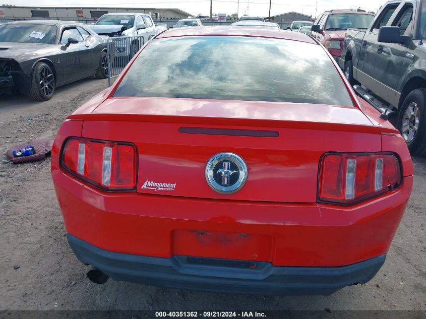 1ZVBP8AM1C5216318 2012 Ford Mustang V6