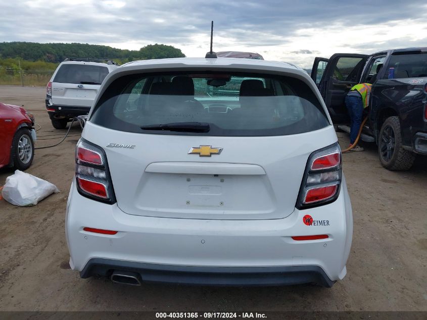 1G1JG6SB8L4123715 2020 Chevrolet Sonic