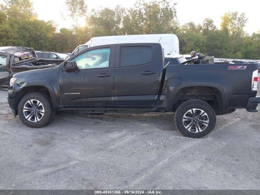 2022 Chevrolet Colorado Z71 VIN: 1GCGTDEN4N1292349 Lot: 40351366