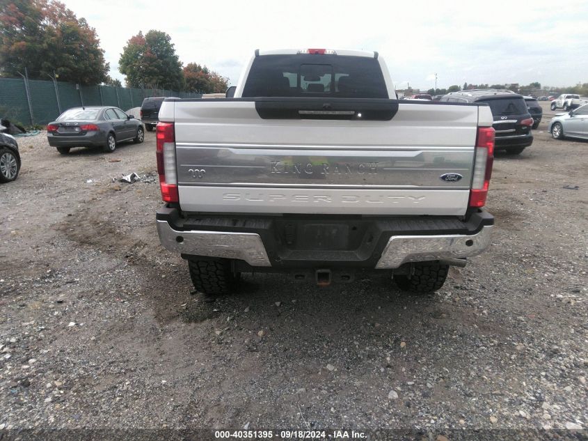 2017 Ford F250 Super Duty VIN: 1FT7W2BT7HED62650 Lot: 40351395