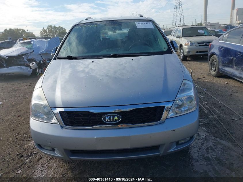 2011 Kia Sedona Ex VIN: KNDMH4C73B6399254 Lot: 40351410