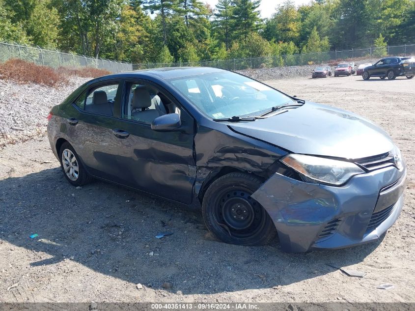 2016 Toyota Corolla L/Le/Le Pls/Prm/S/S Pls VIN: 2T1BURHE2GC676130 Lot: 40351413