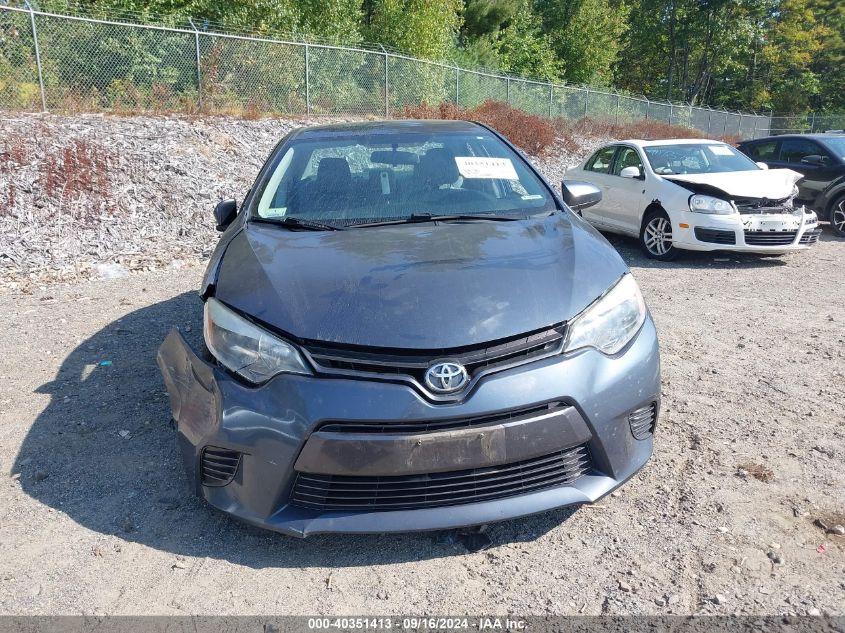 2016 Toyota Corolla L/Le/Le Pls/Prm/S/S Pls VIN: 2T1BURHE2GC676130 Lot: 40351413