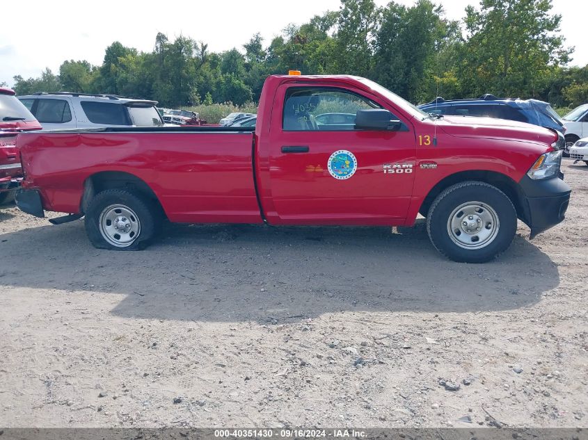 2018 Ram 1500 Express Regular Cab 4X4 8' Box/Tradesman Regular Cab 4X4 8' Box VIN: 3C6JR7DT0JG158768 Lot: 40351430