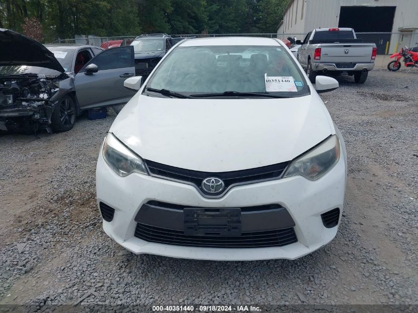 2016 Toyota Corolla Le VIN: 2T1BURHE9GC518898 Lot: 40351440