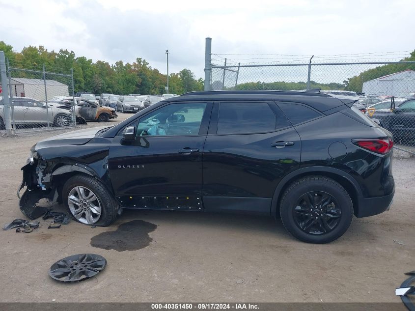 2021 Chevrolet Blazer Fwd 3Lt VIN: 3GNKBDRS3MS514770 Lot: 40351450