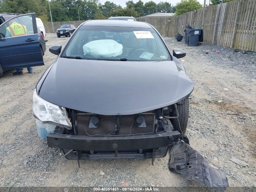 2012 Toyota Camry Le VIN: 4T1BF1FK7CU061473 Lot: 40351451