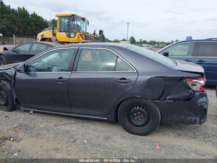 2012 Toyota Camry Le VIN: 4T1BF1FK7CU061473 Lot: 40351451