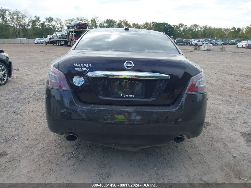 2014 Nissan Maxima S/Sv VIN: 1N4AA5AP8EC499247 Lot: 40351456