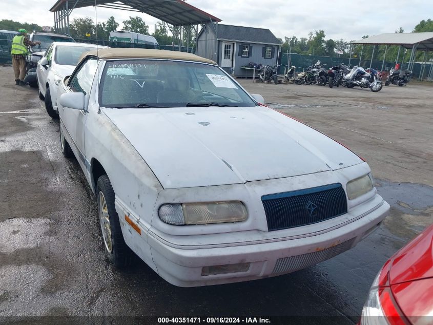 1995 Chrysler Lebaron Gtc VIN: 1C3EU4534SF503846 Lot: 40351471