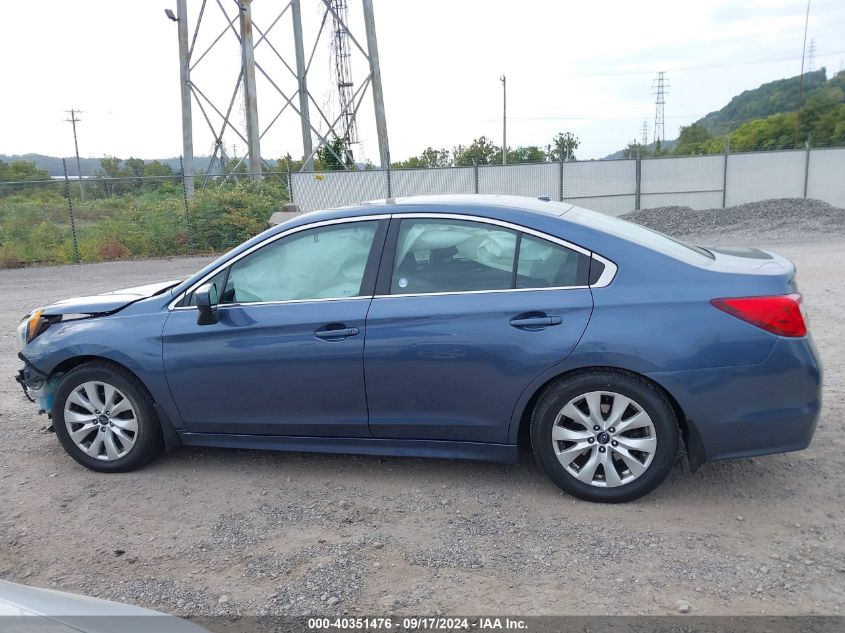 2015 Subaru Legacy 2.5I Premium VIN: 4S3BNAD66F3055378 Lot: 40351476