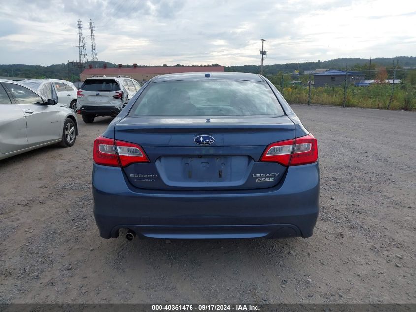 2015 Subaru Legacy 2.5I Premium VIN: 4S3BNAD66F3055378 Lot: 40351476